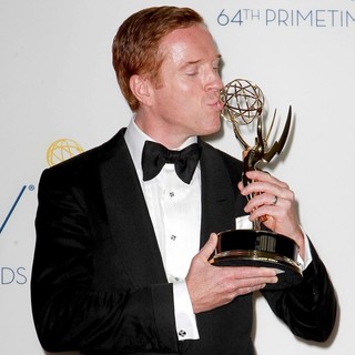 Damian Lewis in 64th Annual Primetime Emmy Awards - Press Room
