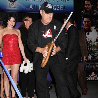 Dan Aykroyd Unveils Ghostbusters Slot Machine and Cuts Ribbon at The Global Gaming Expo 2011