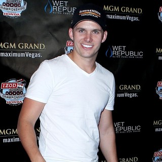Dan Wheldon in The Izod Indy Car Pre Party