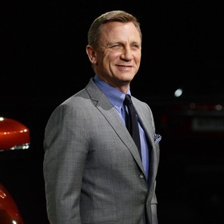 Daniel Craig in The Range Rover Sport World Unveiling at The 2013 New York Auto Show