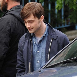 Daniel Radcliffe in On The Film Set of The F-Word