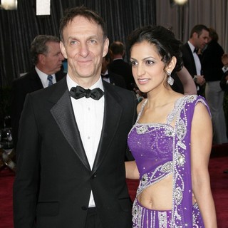 Mychael Danna, Aparna Danna in The 85th Annual Oscars - Red Carpet Arrivals