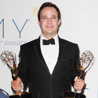 Danny Strong in 64th Annual Primetime Emmy Awards - Press Room