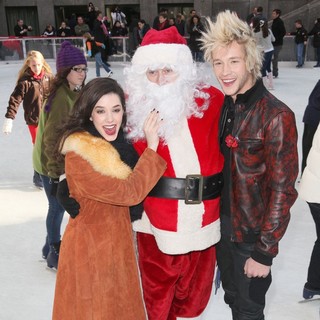 Erica Dasher, Nick Roux in ABC Family's 25 Days of Christmas Winter Wonderland Event