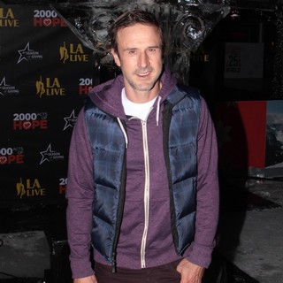 David Arquette Lights The 800lb Menorah at L.A. LIVE Chanukah Event