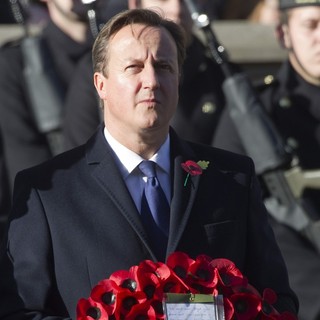 David Cameron in Sunday Commemorating Sacrifices of The Armed Forces