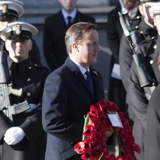 David Cameron in Sunday Commemorating Sacrifices of The Armed Forces