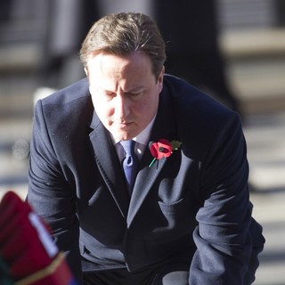 David Cameron in Sunday Commemorating Sacrifices of The Armed Forces