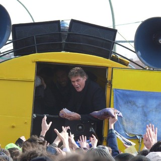 A Demonstration Against The Removal of One of The Last Reamining Sections of The Berlin Wall