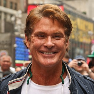 David Hasselhoff in The Gumball 3000 International Car Rally Starting Point