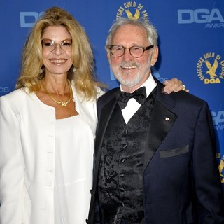 Lynn St. David, Norman Jewison in 65th Annual Directors Guild of America Awards - Arrivals
