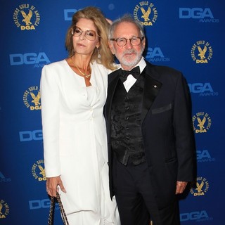 Lynn St. David, Norman Jewison in 65th Annual Directors Guild of America Awards - Arrivals