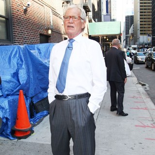 David Letterman in The Late Show with David Letterman - Arrivals