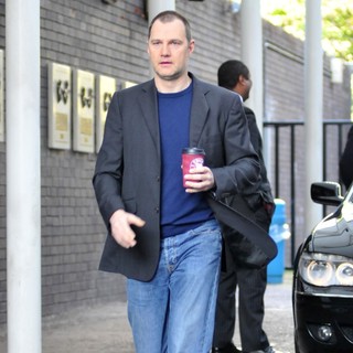 David Morrissey in David Morrissey Leaving GMTV Studios