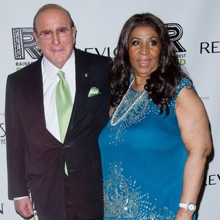 Clive Davis, Aretha Franklin in The 2012 Concert for The Rainforest Fund Afterparty - Arrivals