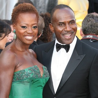 Viola Davis, Julius Tennon in 84th Annual Academy Awards - Arrivals