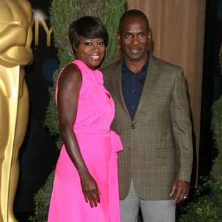 Viola Davis, Julius Tennon in 84th Annual Academy Awards Nominees Luncheon