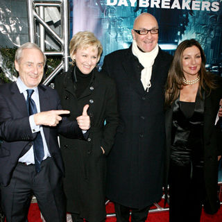 Harry Evans, Tina Brown in NYC Premiere of "Daybreakers"