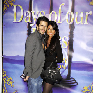 Brandon Beemer, Nadia Bjorlin in The Days of Our Lives 45th Anniversary Party