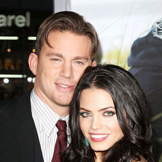 Channing Tatum, Jenna Dewan in The Los Angeles Premiere of 'Dear John' - Arrivals