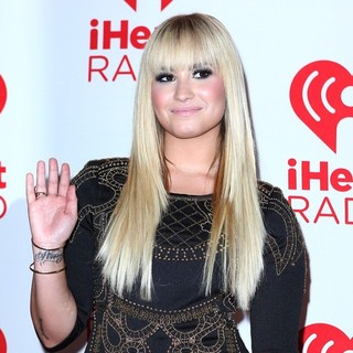 Demi Lovato in 2012 iHeartRadio Music Festival - Day 1 - Arrivals