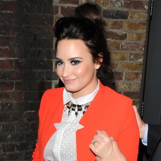 Demi Lovato in Sony Music Aftershow - Departures - demi-lovato-sony-music-aftershow-02
