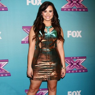 Demi Lovato in The X Factor Season Finale - Red Carpet Arrivals - demi-lovato-the-x-factor-season-finale-02