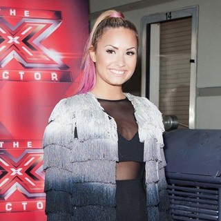 Demi Lovato in X Factor Auditions - Arrivals