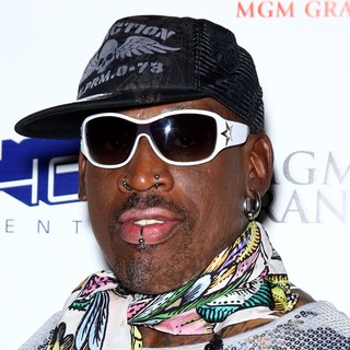 Dennis Rodman in Dennis Rodman Hosts A St. Patricks Day Bash
