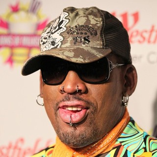 Dennis Rodman in Dennis Rodman Makes An Appearance at Millions of Milkshakes