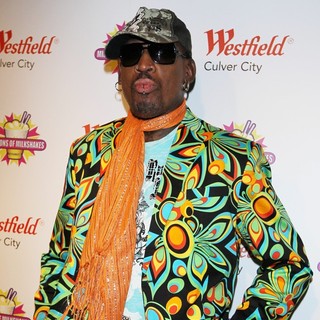 Dennis Rodman in Dennis Rodman Makes An Appearance at Millions of Milkshakes