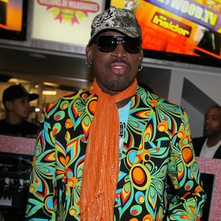 Dennis Rodman in Dennis Rodman Makes An Appearance at Millions of Milkshakes