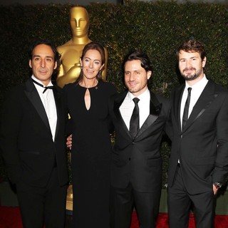 Alexandre Desplat, Kathryn Bigelow in The Academy of Motion Pictures Arts and Sciences' 4th Annual Governors Awards - Arrivals