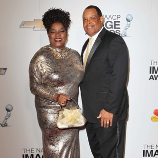 Loretta Devine, Glenn Marshall in The 44th NAACP Image Awards