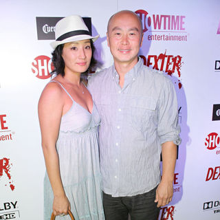 Lara Cho, C.S. Lee in Dexter Season Four Blu-Ray and DVD Release Party