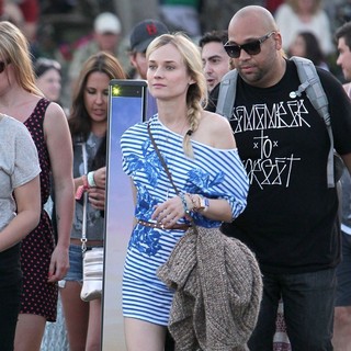 Diane Kruger in Celebrities at The 2012 Coachella Valley Music and Arts Festival - Day 3