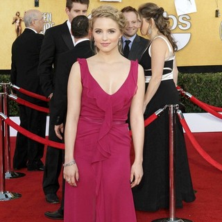 Dianna Agron in The 18th Annual Screen Actors Guild Awards - Arrivals