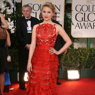 Dianna Agron in The 69th Annual Golden Globe Awards - Arrivals