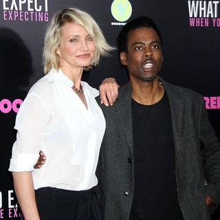 Cameron Diaz, Chris Rock in What to Expect When You're Expecting New York Premiere
