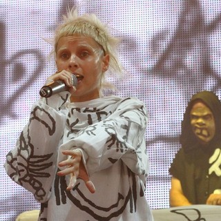 Yo-Landi Vi$$er, DJ Hi-Tek, Die Antwoord in Big Day Out Festival