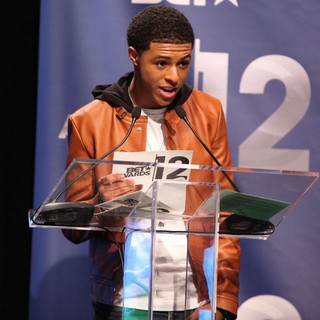 Diggy Simmons in BET Awards 12 Nominations Press Conference