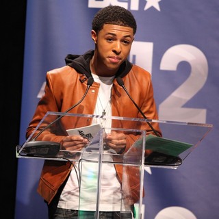 Diggy Simmons in BET Awards 12 Nominations Press Conference