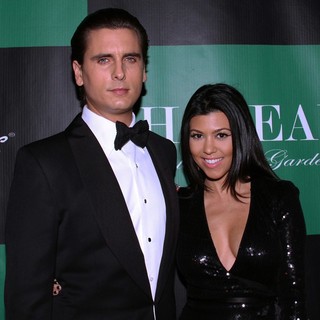 Scott Disick, Kourtney Kardashian in New Year's Eve Party - Arrivals