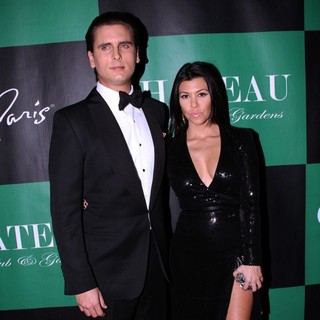Scott Disick, Kourtney Kardashian in New Year's Eve Party - Arrivals