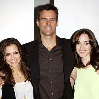 Rebecca Budig, Cameron Mathison, Christina Bennett Lind in Disney/ABC Television Group Summer Press Junket - Arrivals