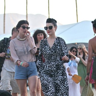 Dita Von Teese in Celebrities at The 2012 Coachella Valley Music and Arts Festival - Week 2 Day 2