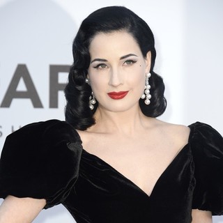 Dita Von Teese in 66th Cannes Film Festival - amfAR's 20th Annual Cinema Against AIDS - Arrivals