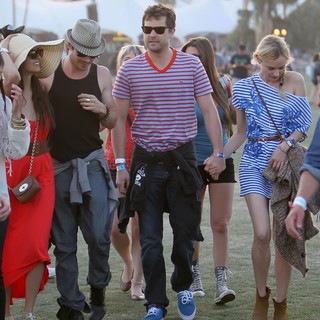 Nina Dobrev, Ian Somerhalder, Joshua Jackson, Diane Kruger in Celebrities at The 2012 Coachella Valley Music and Arts Festival - Day 3