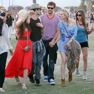 Nina Dobrev, Ian Somerhalder, Joshua Jackson, Diane Kruger in Celebrities at The 2012 Coachella Valley Music and Arts Festival - Day 3