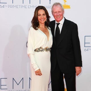 Elise Doganieri, Bertram van Munster in 64th Annual Primetime Emmy Awards - Arrivals